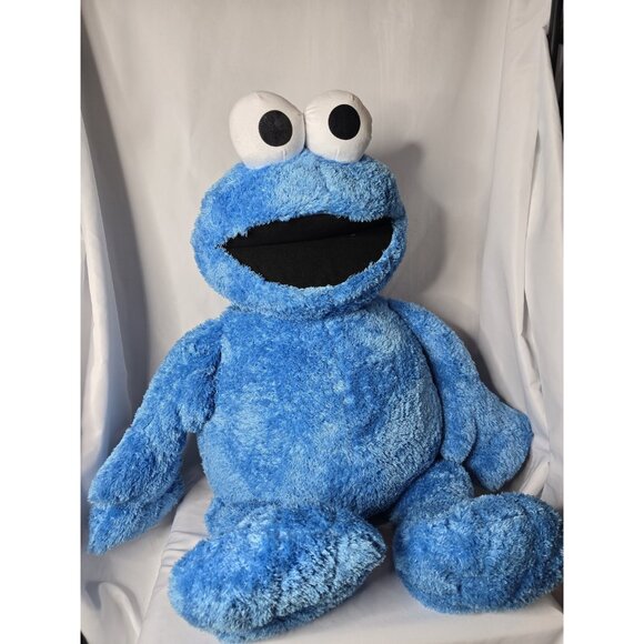 Sesame Street “Cookie Monster” Large Jumbo 46” Plush Toy- Bright Time Toys - Picture 1 of 11
